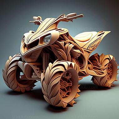 3D модель Honda TRX450R (STL)